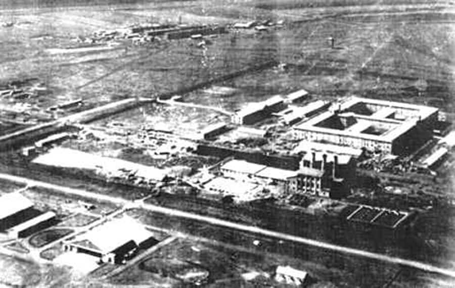 Unit 731 laboratuvar kompleksi.