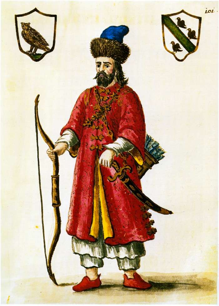 Marco Polo, Tatar kıyafetleriyle.