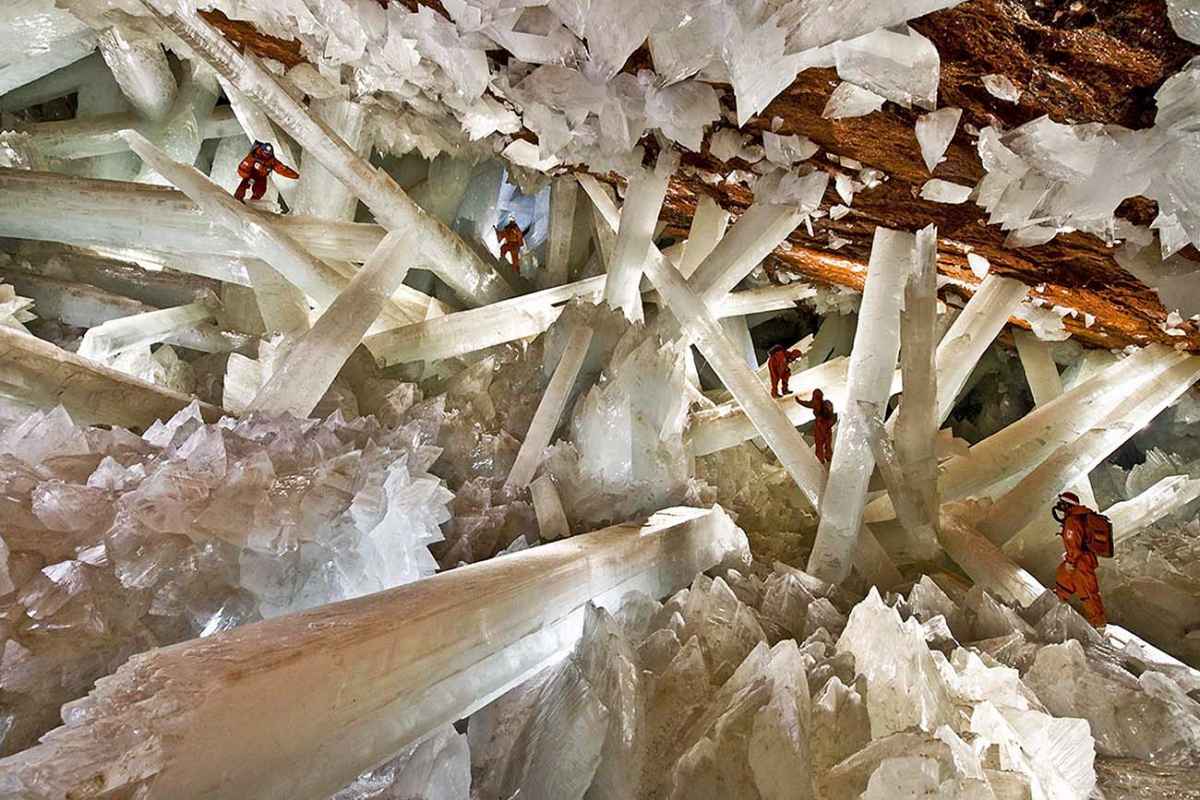 naica kristal mağarası meksika