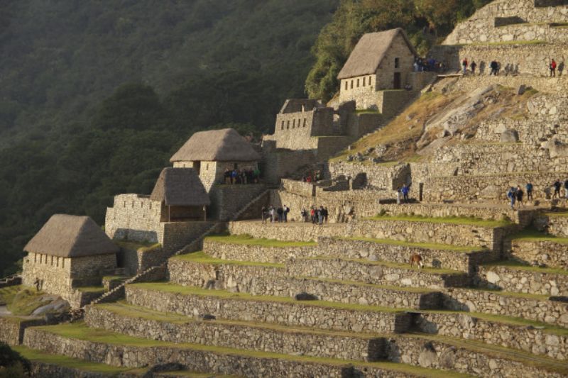 Machu Picchu evleri