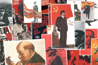 lenin sscb flag