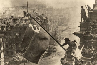 soviet flag over reichstag