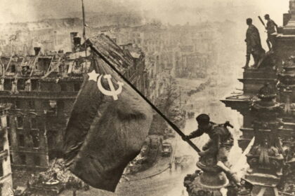 soviet flag over reichstag