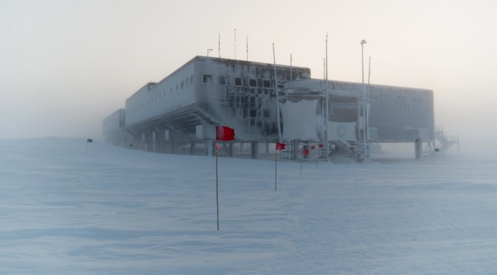 Amundsen-Scott İstasyonu, Antarktika (-82,8°C)