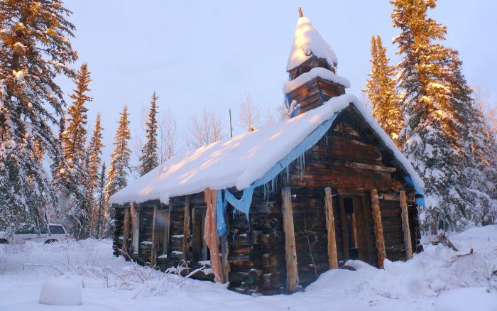 Snag, Yukon Bölgesi, Kanada (-62,8°C)