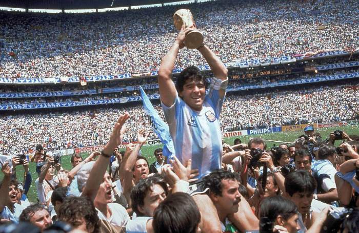 1986 Dünya Kupası zaferi.