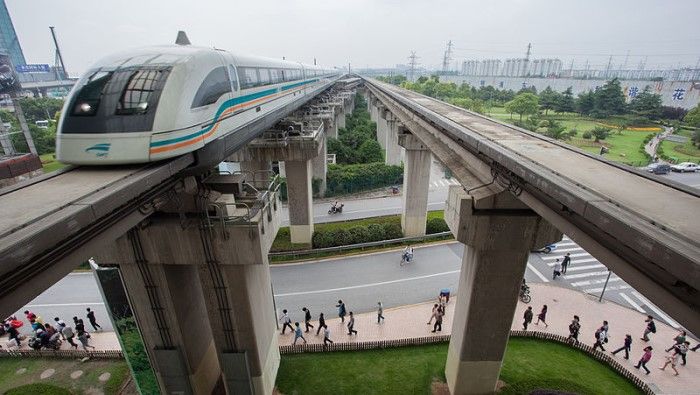 Shanghai Maglev dünyanın en hızlı 4. treni
