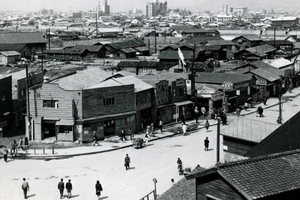 hiroşima'nın 1949'da yeniden inşa edilen kısmı