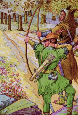Sir Guy ve Robin Hood, 1912. Louis Rhead