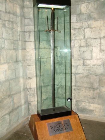 William Wallace'ın kılıcı müzede korunuyor.