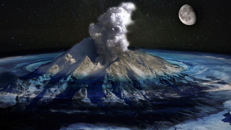 3,6 milyar yıl önce okyanus volkanları ilk kıtasal kabuk materyalini su yüzeyine çıkardı.