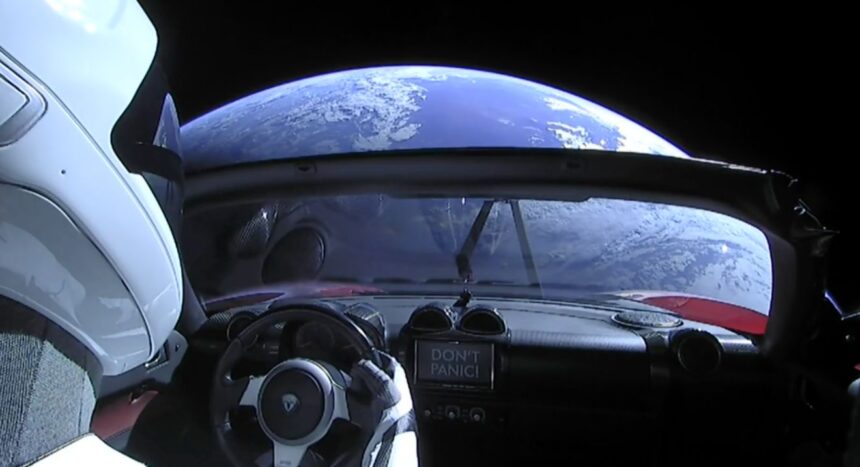 tesla roadster starman