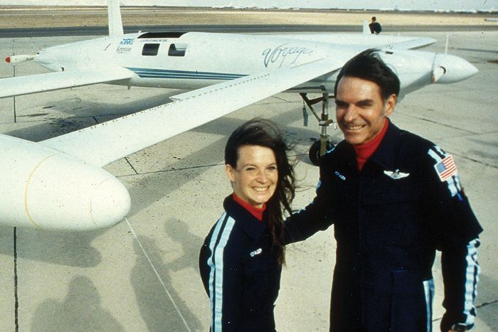 Dick Rutan ve Jeana Yeager