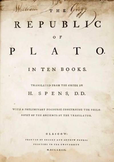 Devlet, Platon, MÖ 370.
