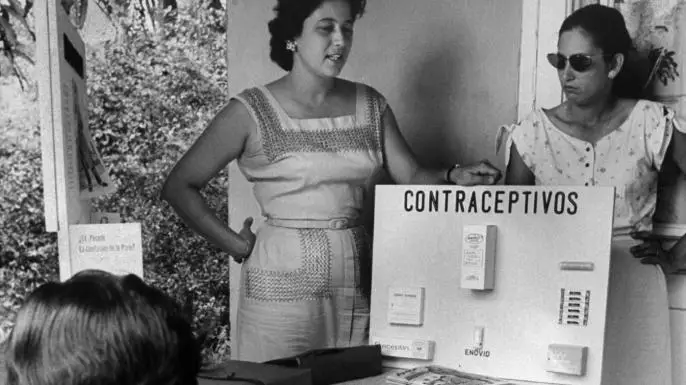 Porto Riko'da doğum kontrol yöntemlerinin öğretilmesi, 1960