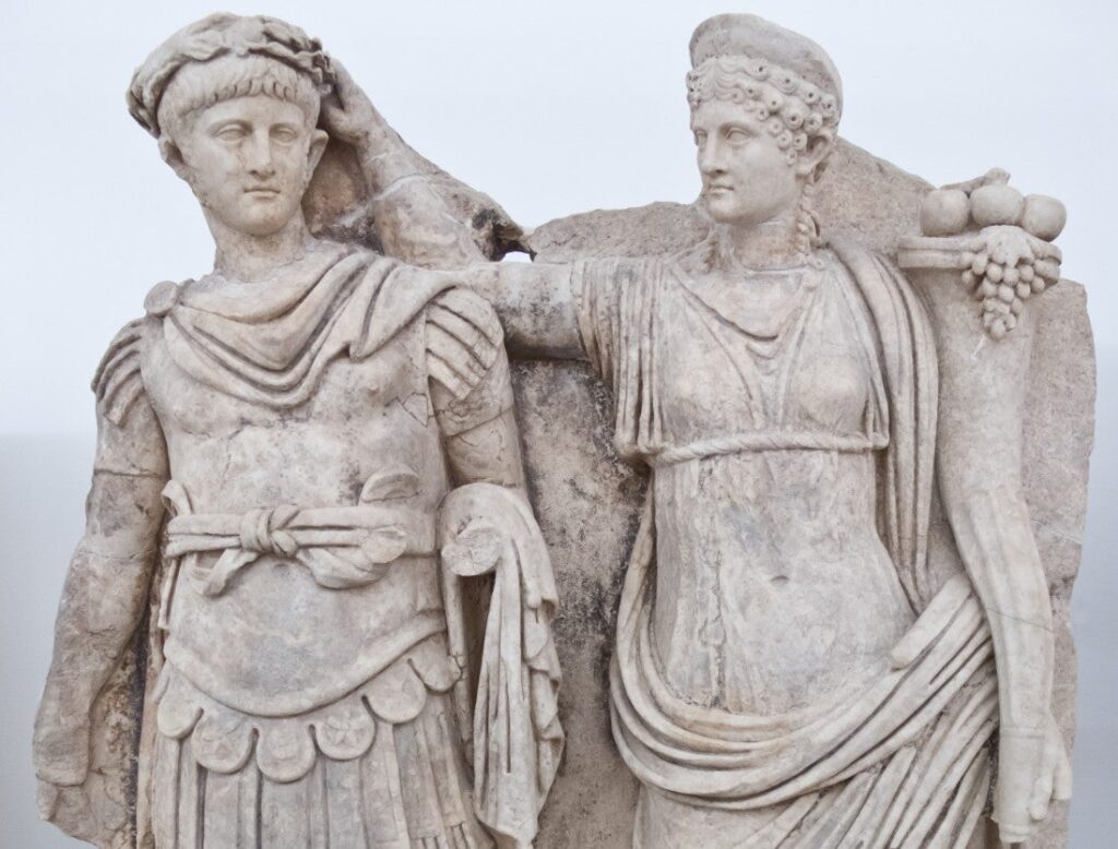 Afrodisias'taki Sebasteion'dan Neron ve Agrippina