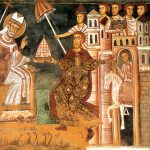 Papa I. Sylvester ve İmparator Konstantin