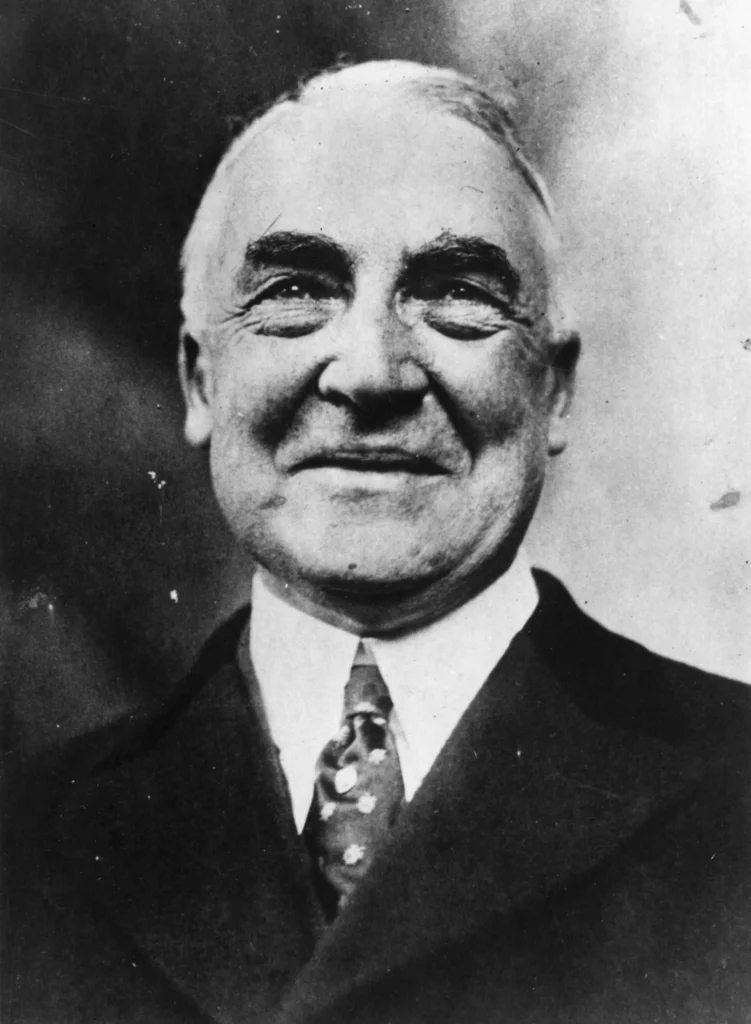 ABD'nin 29. başkanı Warren G Harding, Temmuz 1923'te fotoğraflandı.
