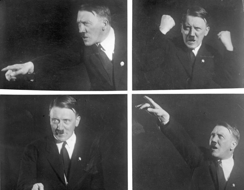 Hitler kameraya poz veriyor, 1930