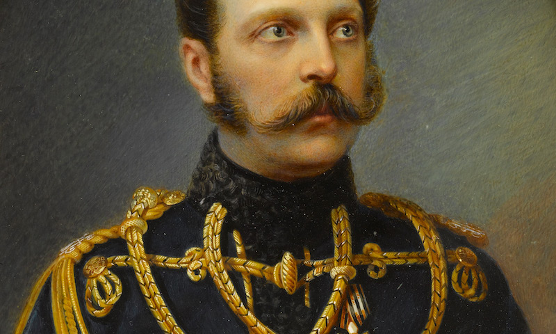 Çar II. Alexander, ser sahibi Alois Gustav Rockstuhl, 1860. Kaynak: Ruzhnikov