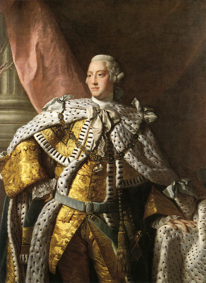 Amerikan Devrimi sırasında ve sonrasında kral olan İngiltere Kralı III.
George