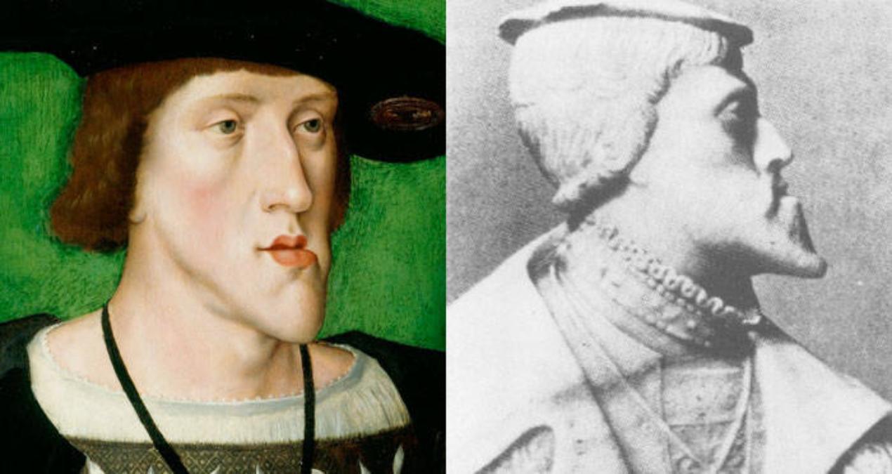 Habsburg Hanedanı'nın 16. yüzyıl lideri ve Kutsal Roma İmparatoru V. Charles en kötü çenelerden birine sahipti. (Wikimedia Commons)
