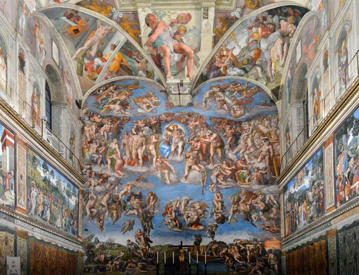 Michelangelo, Sistine Şapeli'ni nasıl boyadı