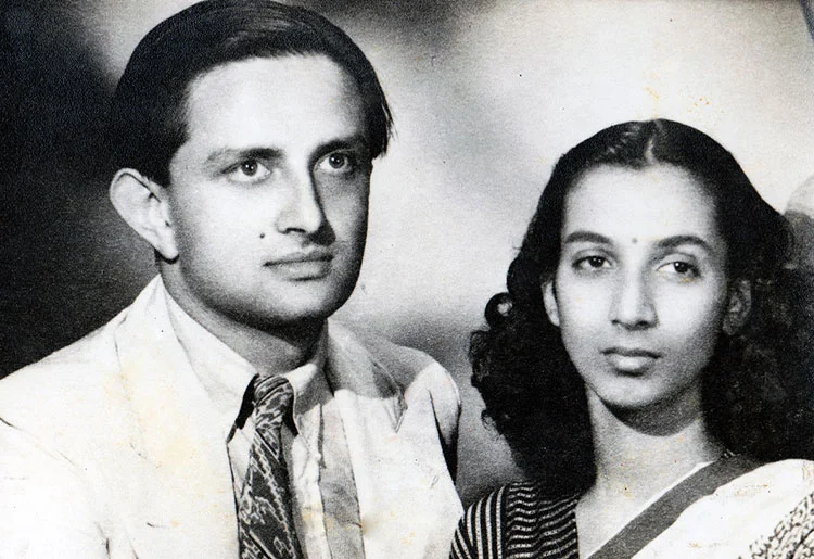 Vikram ve Mrinalini Sarabhai (1948)
