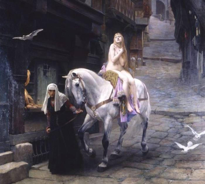Jules Joseph Lefebvre, Leydi Godiva , 1891.