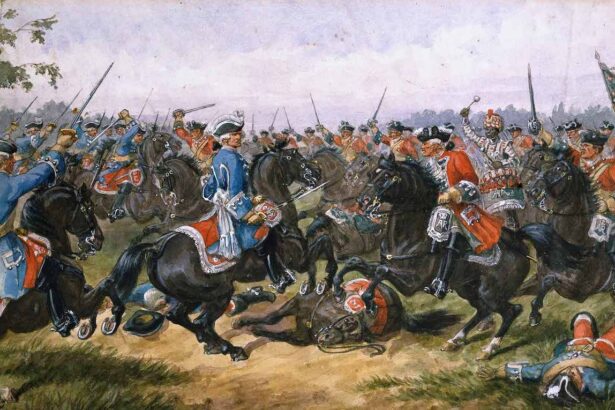 Malplaquet Muharebesi, 11 Eylül 1709, Richard Simkin, c. 1900.