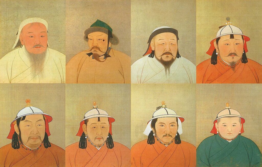 Cengiz Han ve Yuan Hanedanlığı'nın Büyük Hanları, 13. yüzyıl sonu ve 14. yüzyıl başı Yuan resimleri
