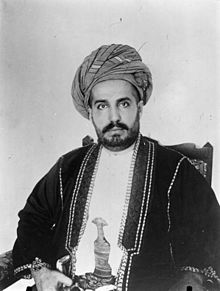 İngilizlere karşı çıkan Zanzibar'ın altıncı sultanı Halid bin Bargaş.