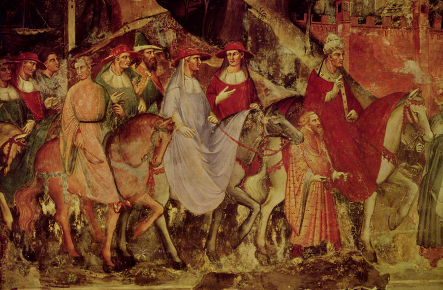 III. Papa Alexander ve İmparator Frederick Barbarossa'nın Roma'ya Girişi, 1407