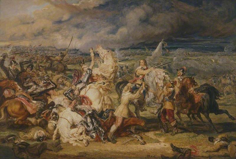 Marston Moor Muharebesi, 1644. Kaynak: Cromwell Museum