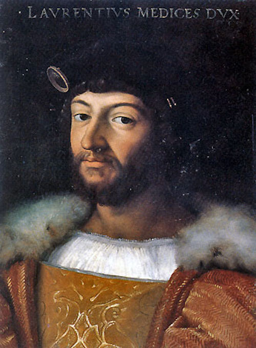 Prens kitabının son versiyonunun ithaf edildiği Lorenzo di Piero de' Medici