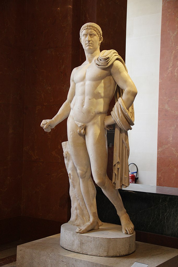 Roma İmparatoru Otho'nun mermer heykeli