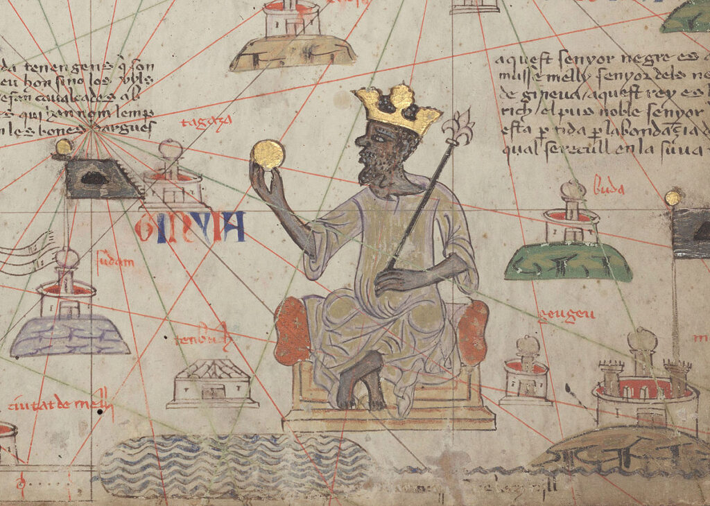Mansa Musa I, 1312'den 1337'ye kadar Batı Afrika'daki Mali İmparatorluğu'nun hükümdarıydı.
