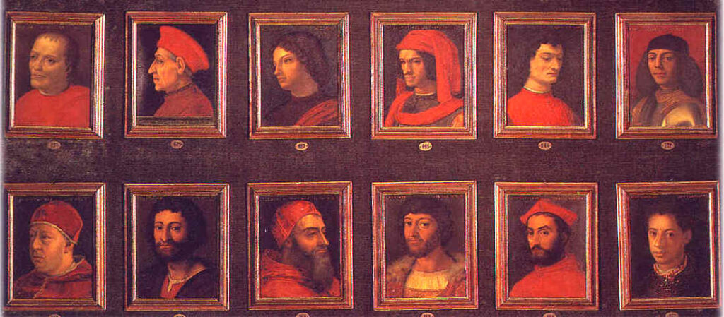 Güçlü ve zengin Medici ailesi, üç yüzyıl boyunca Floransa'yı kontrol etti.
