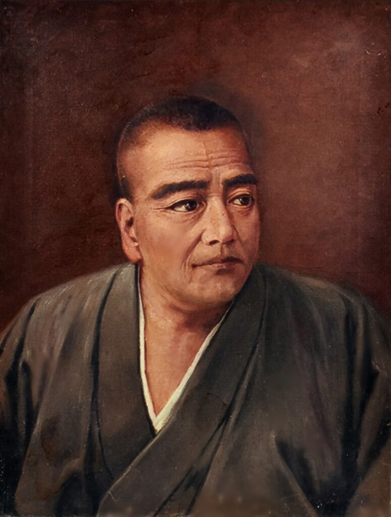 Ishikawa Shizumasa (1848-1925) tarafından Saigo Takamori'nin Portresi (tuval üzerine yağlıboya)