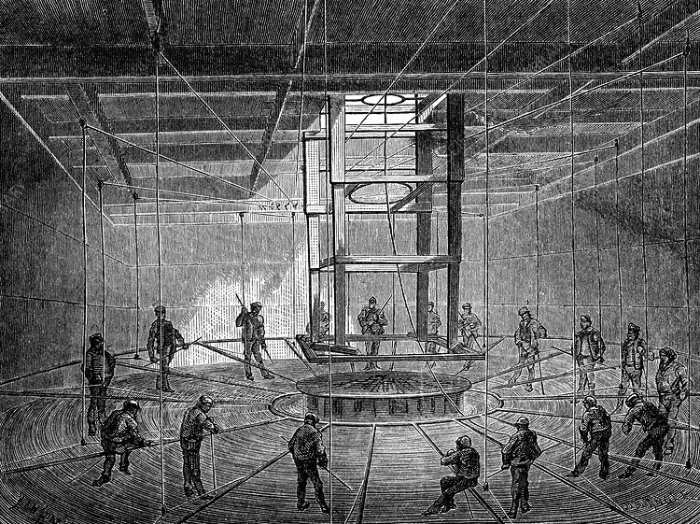 Atlantik telgraf kablosunun döşenmesi, 1865.