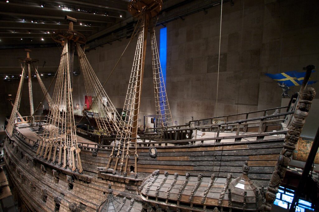 Vasa'nın iskele tarafı
