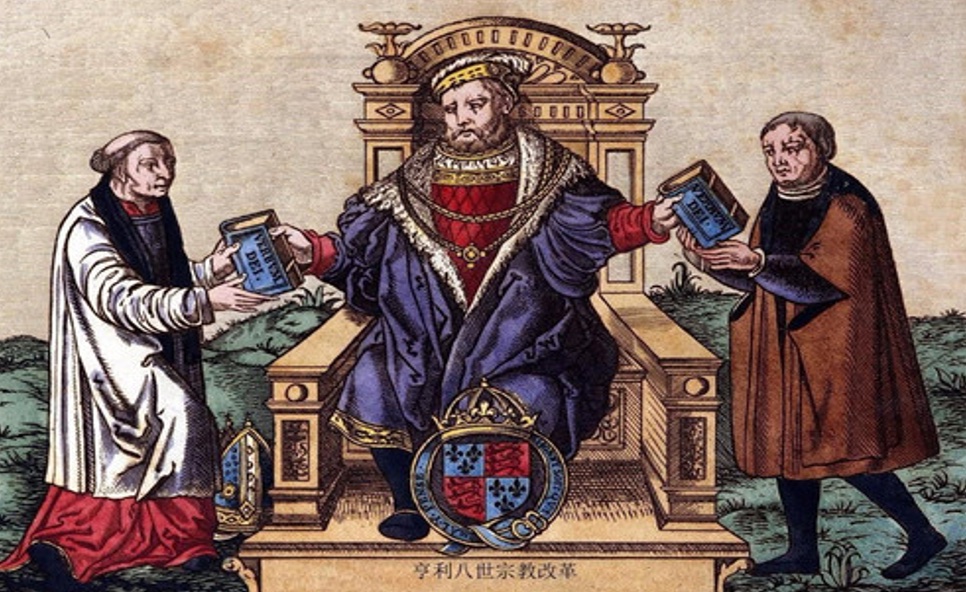 VIII. Henry, reformist rahip Thomas Cranmer'i 1533'te İngiltere Kilisesi'ne liderlik etmesi için Canterbury Başpiskoposluğuna terfi ettirdi.