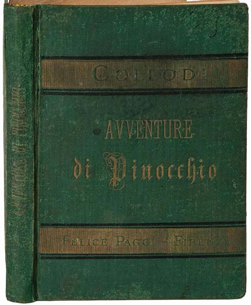 Pinokyo'nun Maceraları, Carlo Collodi. İlk baskı, 1883.
Avventure di Pinocchio