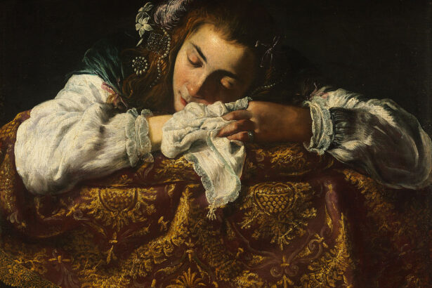 Domenico Fetti Sleeping Girl