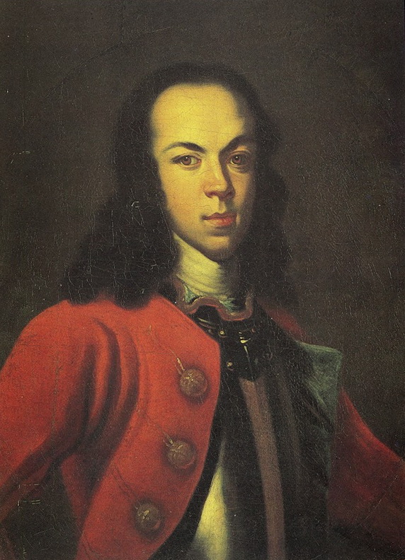 Alexey Petrovich. Ressam: J.G.Tannauer (1710-15, Rusya Müzesi)