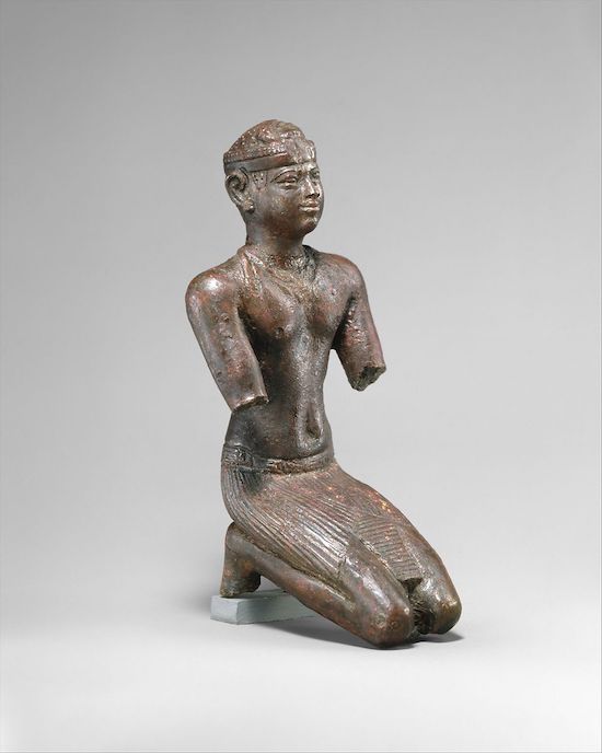 Diz Çökmüş Kuşit Kralı, Yirmi beşinci hanedan, Nubia, Met Museum, New York