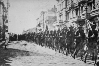 1761px American troops in Vladivostok 1918 HD SN 99 02013