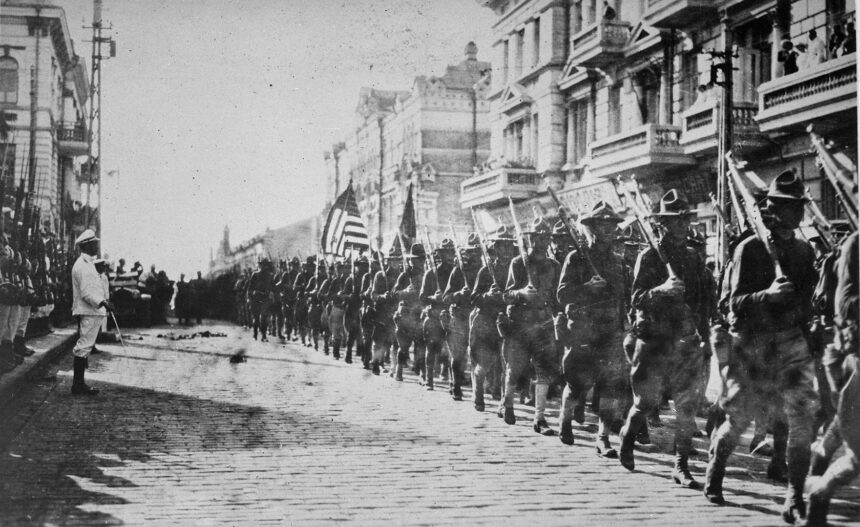 1761px American troops in Vladivostok 1918 HD SN 99 02013