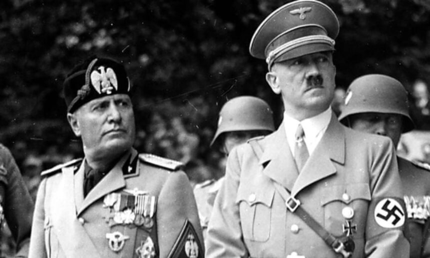 mussolini hitler