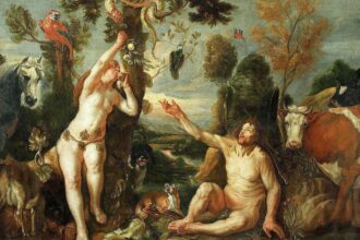 Workshop of Jacob Jordaens Adam and Eve